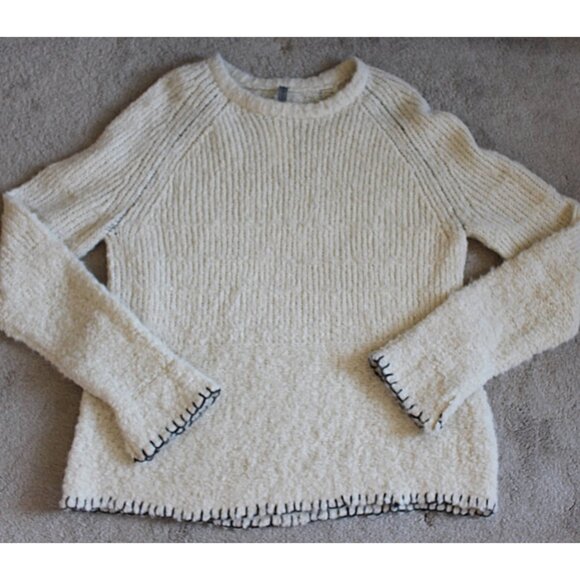 Raquel Allegra - Alpaca + Wool Open Knit Pullover- NWOT from Nordstrom Rack - Picture 7 of 12
